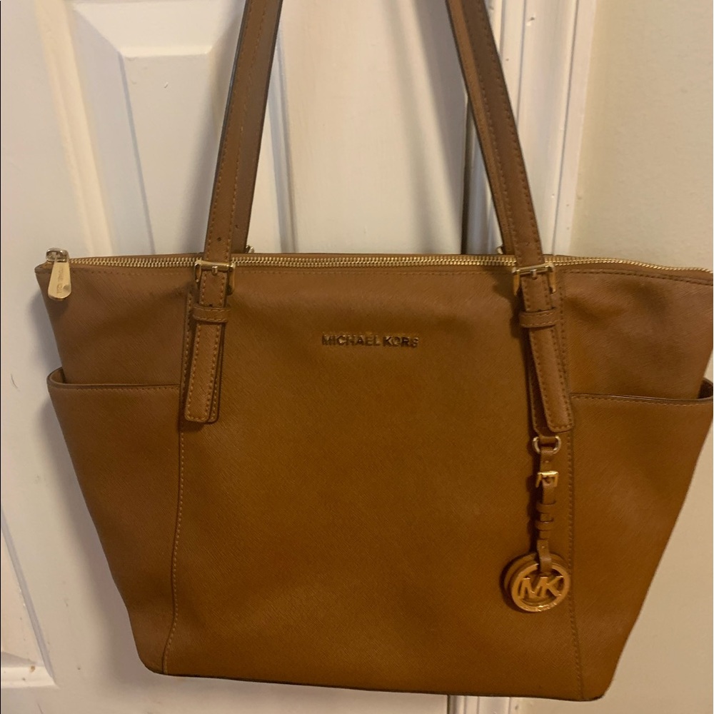 MICHAEL KORS Brown Leather Purse